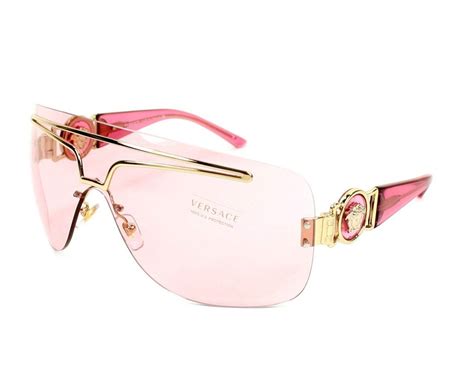 pink striped versace sunglasses|pink gold Versace sunglasses.